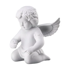 Engel mit Blumenkranz