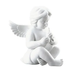 Engel mit Geburtstagskuchen