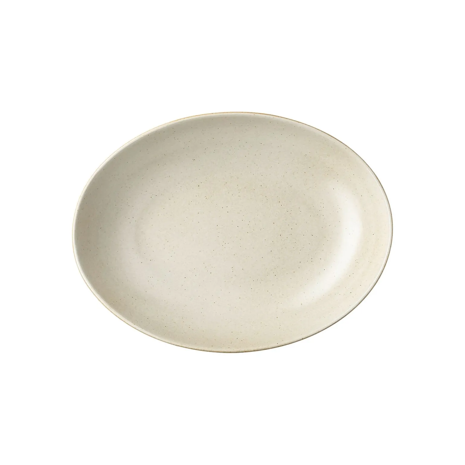 Platte 24 cm oval tief