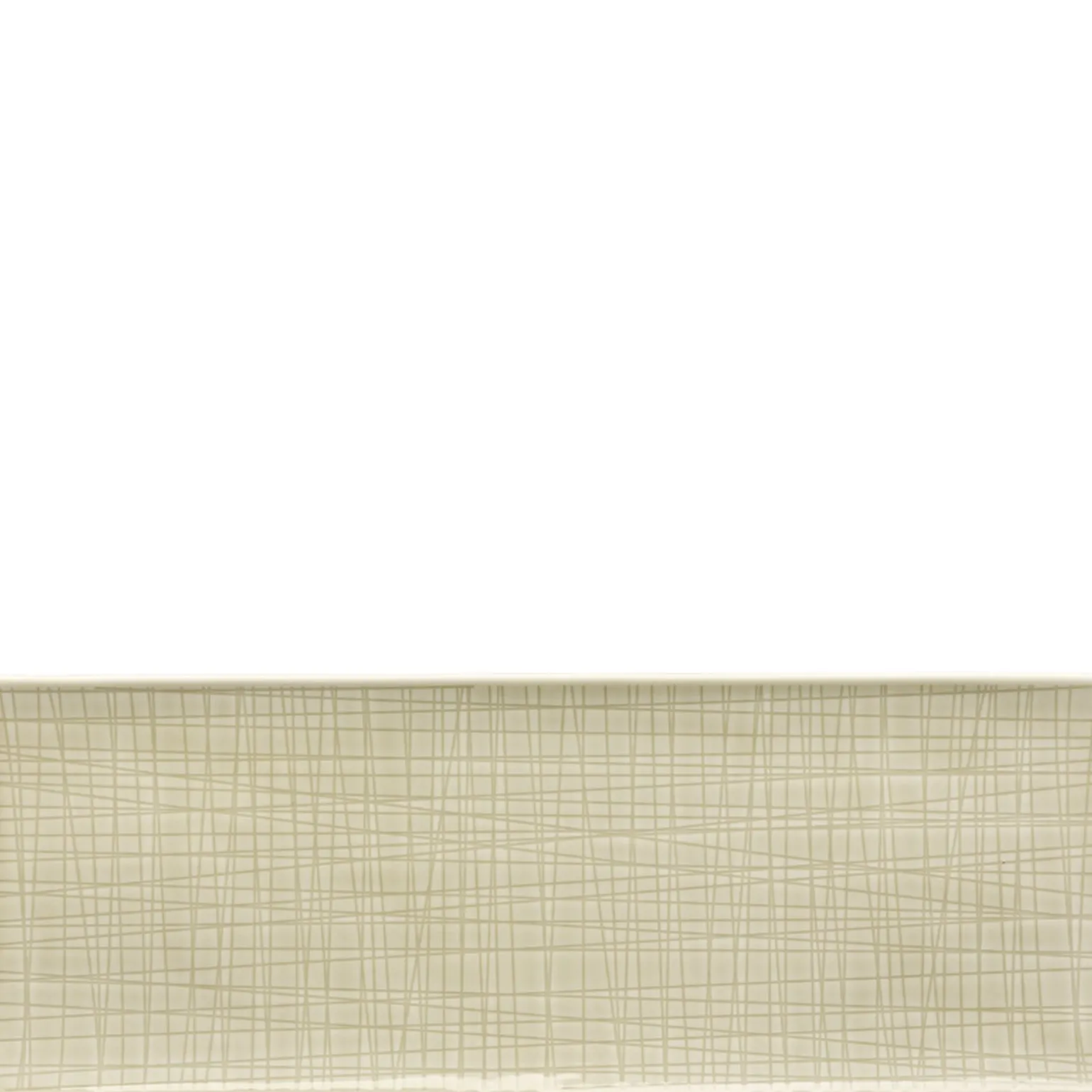 Platte 34 x 13 cm flach