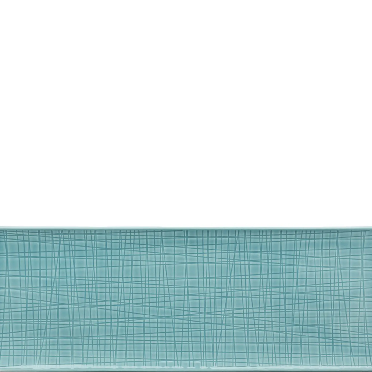 Platte 34 x 13 cm flach