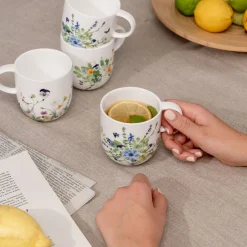 Set 4 Becher mit Henkel