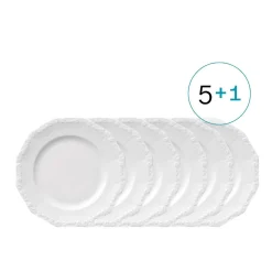 5+1-Set, 6 x Frühstücksteller 21 cm