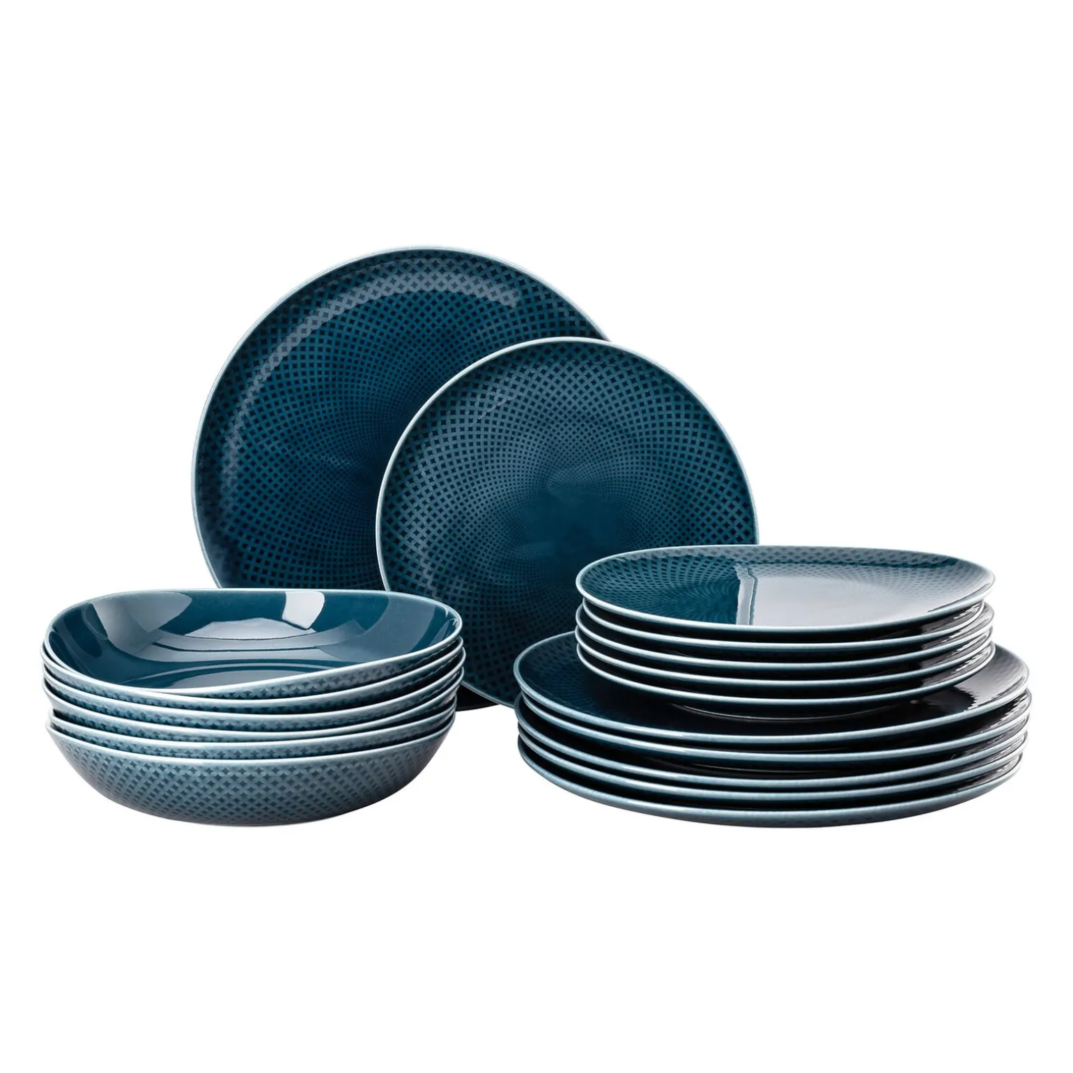 Set 18-tlg. mit Tellern